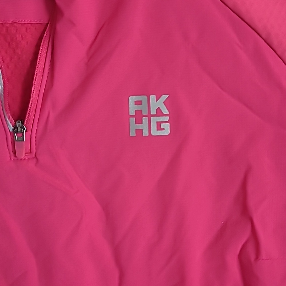 Alaskan Hardgear AKHG Crosslayer 1/4 Zip Mock Raspberry Sorbet Jacket Small - Picture 4 of 9